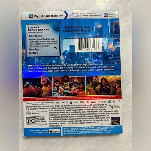 Ralph Breaks the Internet (Blu-ray + DVD) - Picture 2 of 4